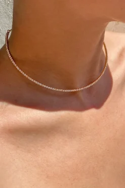 Subdued Choker strass Multicolor Sale
