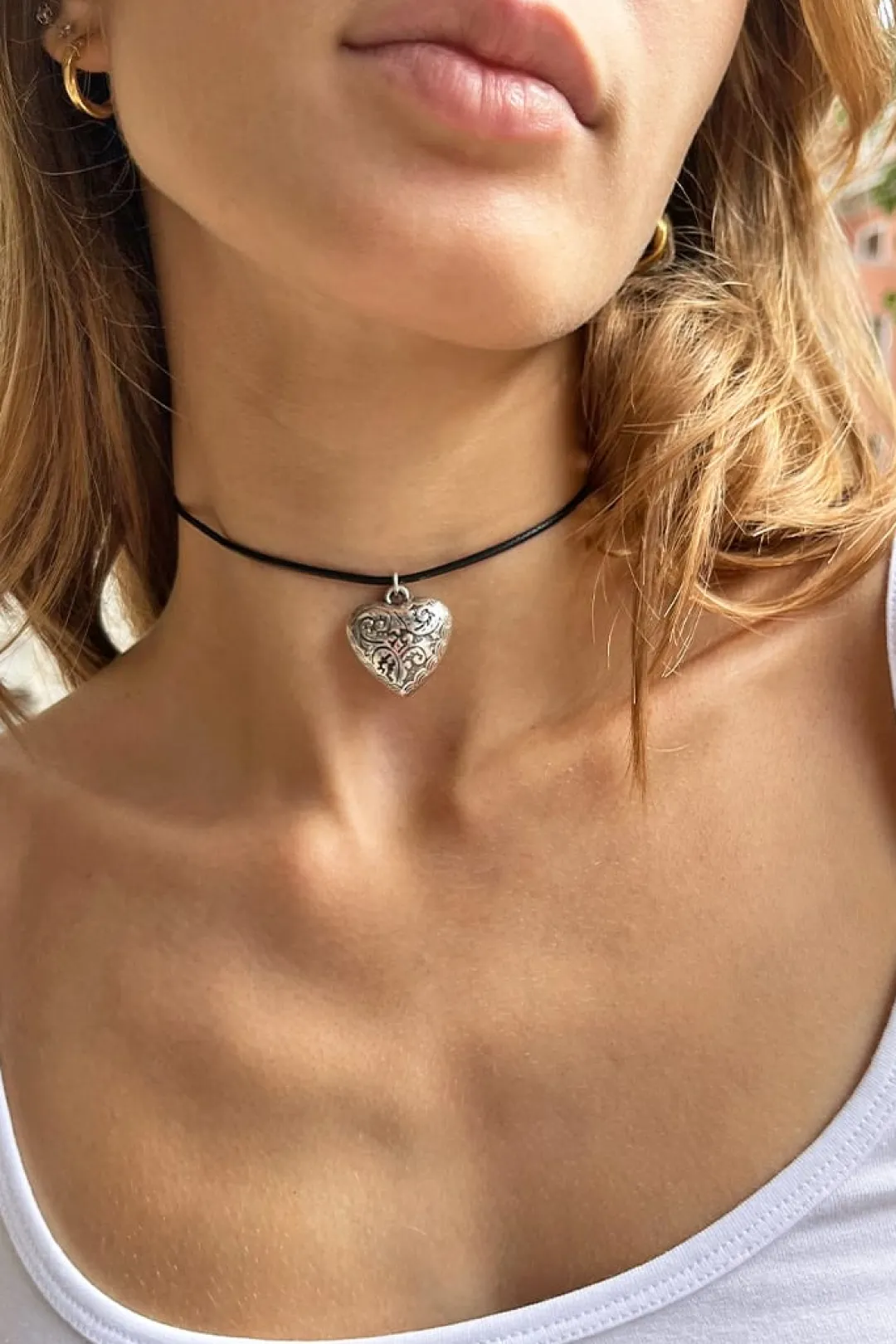 Subdued Collana cuore Multicolor Discount