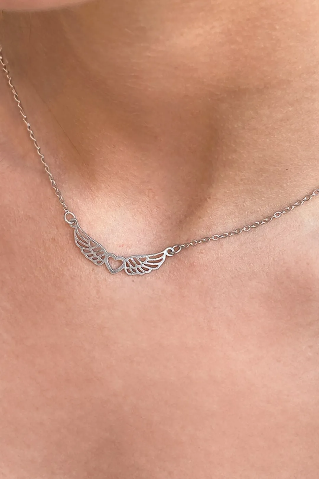 Subdued Collana cuore ali Multicolor Hot