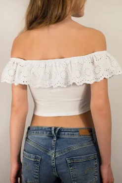 Subdued Crop top San gallo Multicolor Online