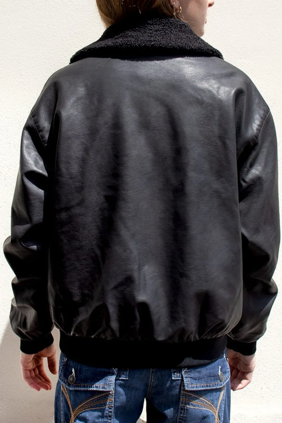 Subdued Giacca bomber ecopelle Multicolor Outlet