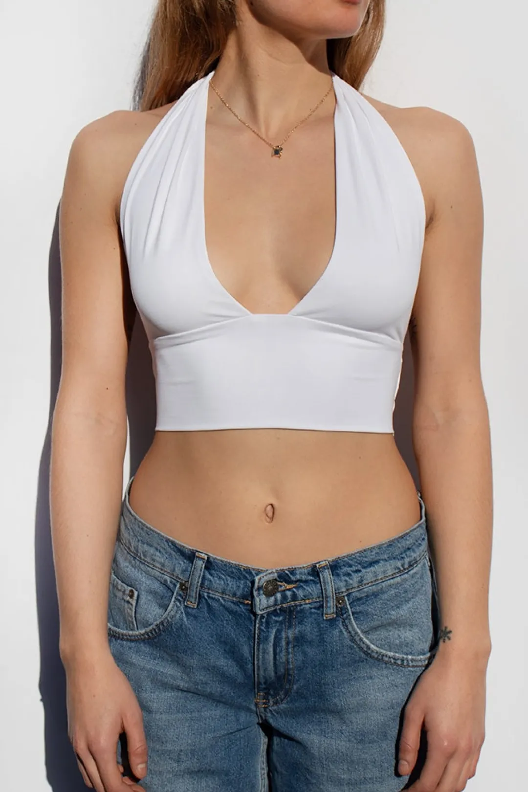 Subdued Halter top Multicolor Online
