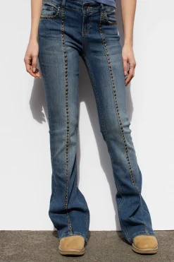 Subdued Jeans flare con borchie Multicolor New