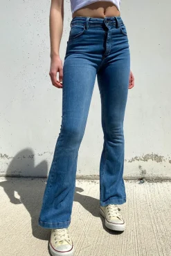 Subdued Jeans flare low waist Multicolor Discount