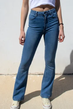Subdued Jeans flare low waist Multicolor Discount