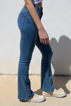Subdued Jeans flare low waist Multicolor Discount