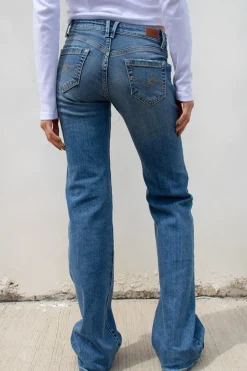 Subdued Jeans flare low waist Multicolor New