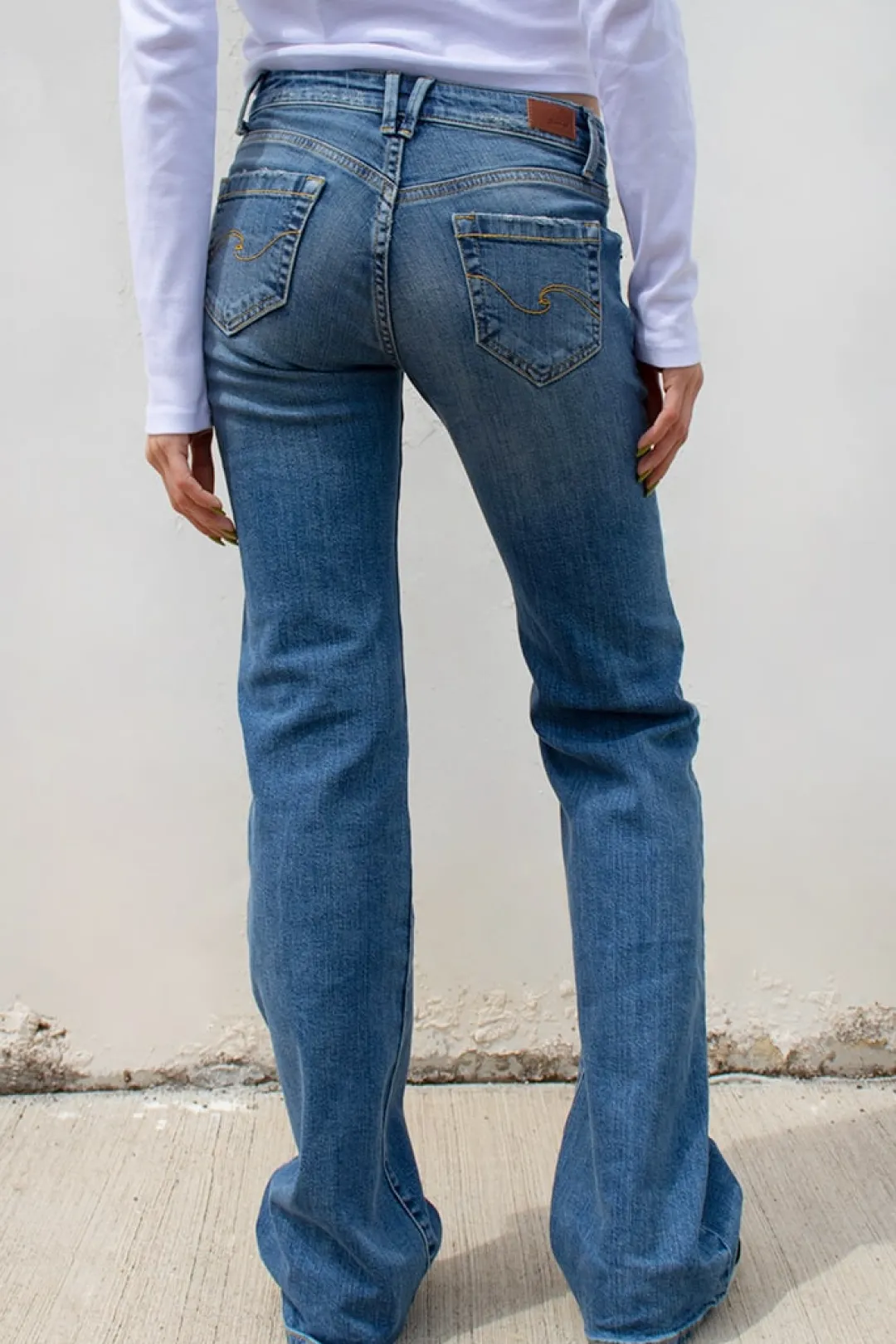 Subdued Jeans flare low waist Multicolor New