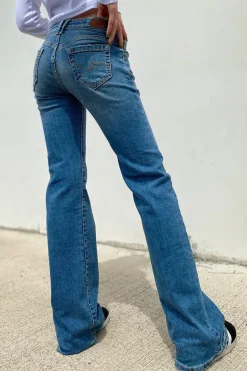Subdued Jeans flare low waist Multicolor New