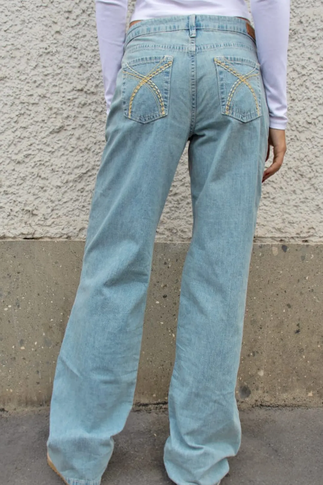 Subdued Jeans low waist con ricamo Multicolor