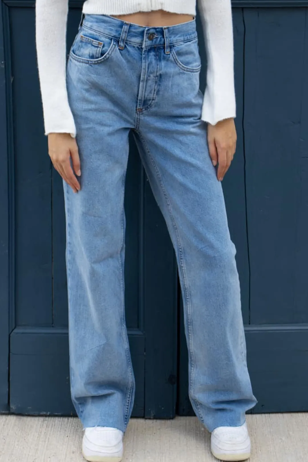 Subdued Jeans Mom Multicolor New