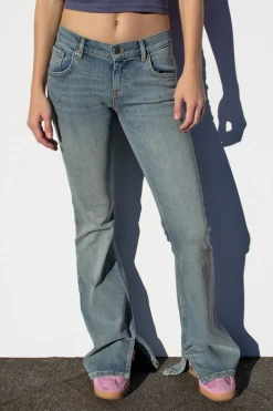 Subdued Jeans side split Multicolor Outlet