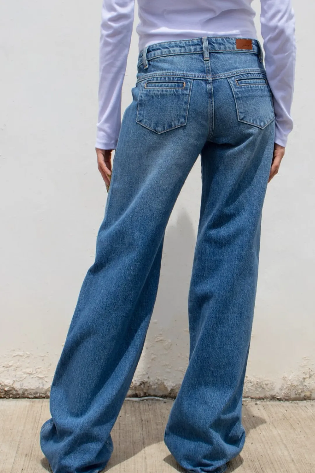 Subdued Jeans straight low waist Multicolor