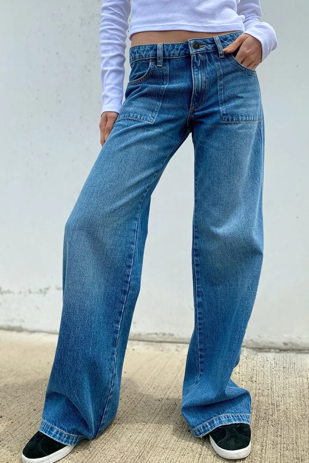 Subdued Jeans straight low waist Multicolor