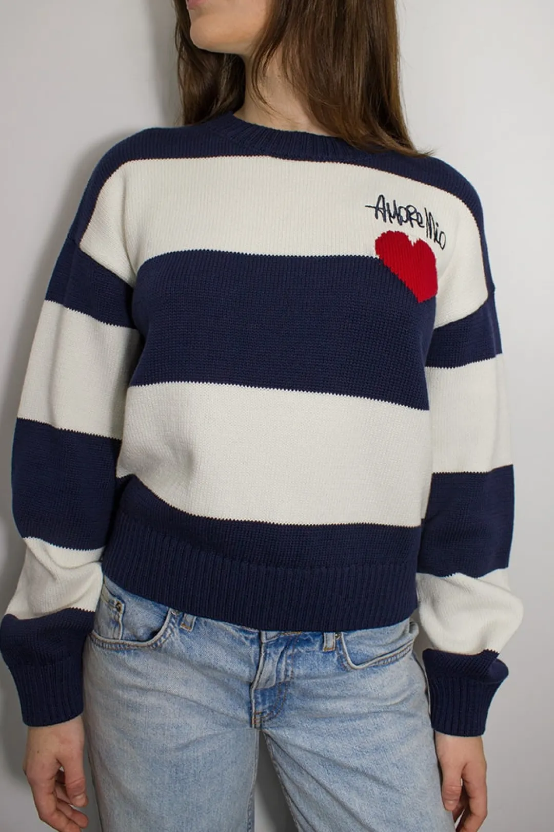 Subdued Maglione Amore mio Multicolor Discount