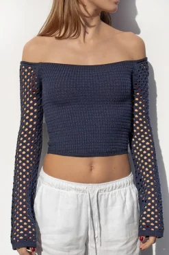 Subdued Maglione scollo a barchetta Multicolor Online