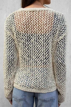 Subdued Maglione stella traforato Multicolor Online