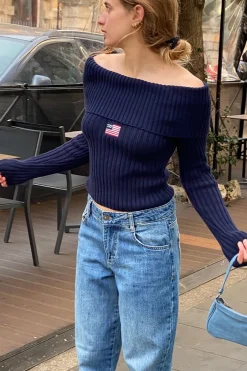Subdued Maglione USA Multicolor Outlet