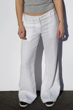Subdued Pantaloni low waist in lino Multicolor Hot