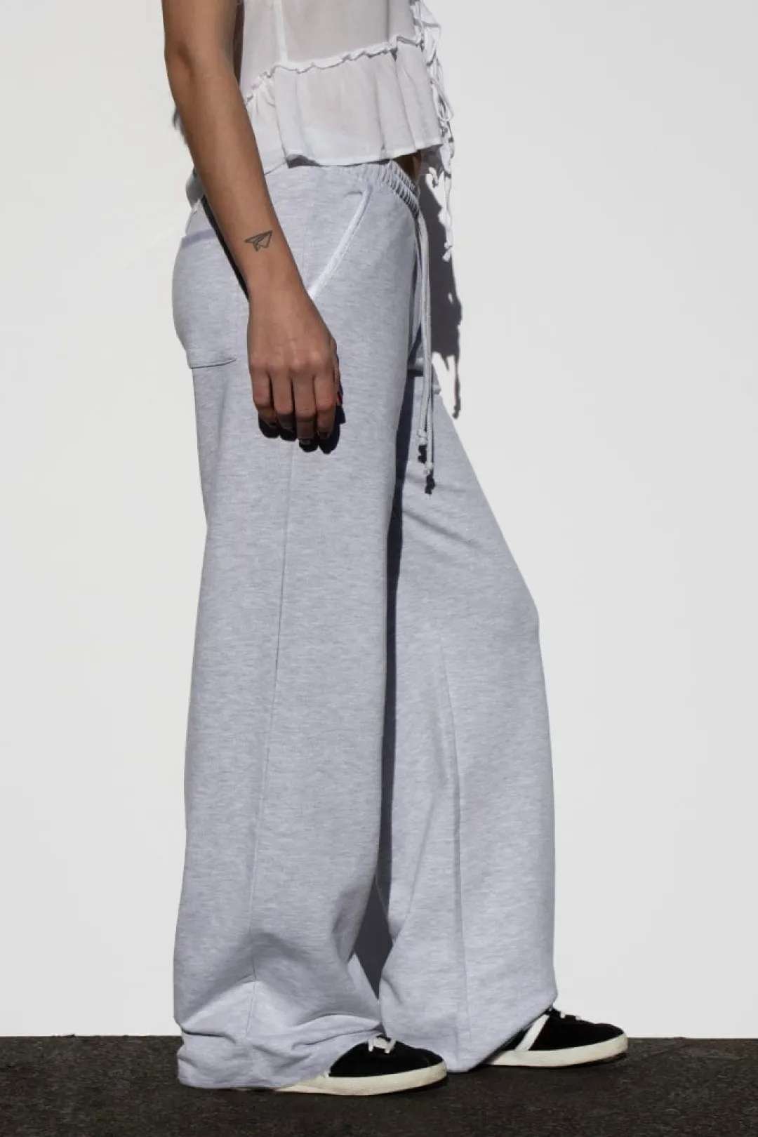 Subdued Pantaloni tuta inserti raso Multicolor Sale