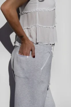 Subdued Pantaloni tuta inserti raso Multicolor Sale