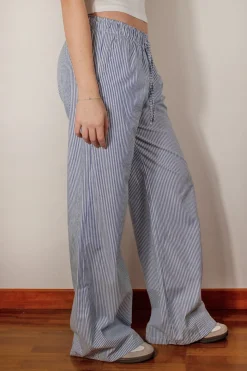 Subdued Pantaloni wide leg con coulisse Multicolor New