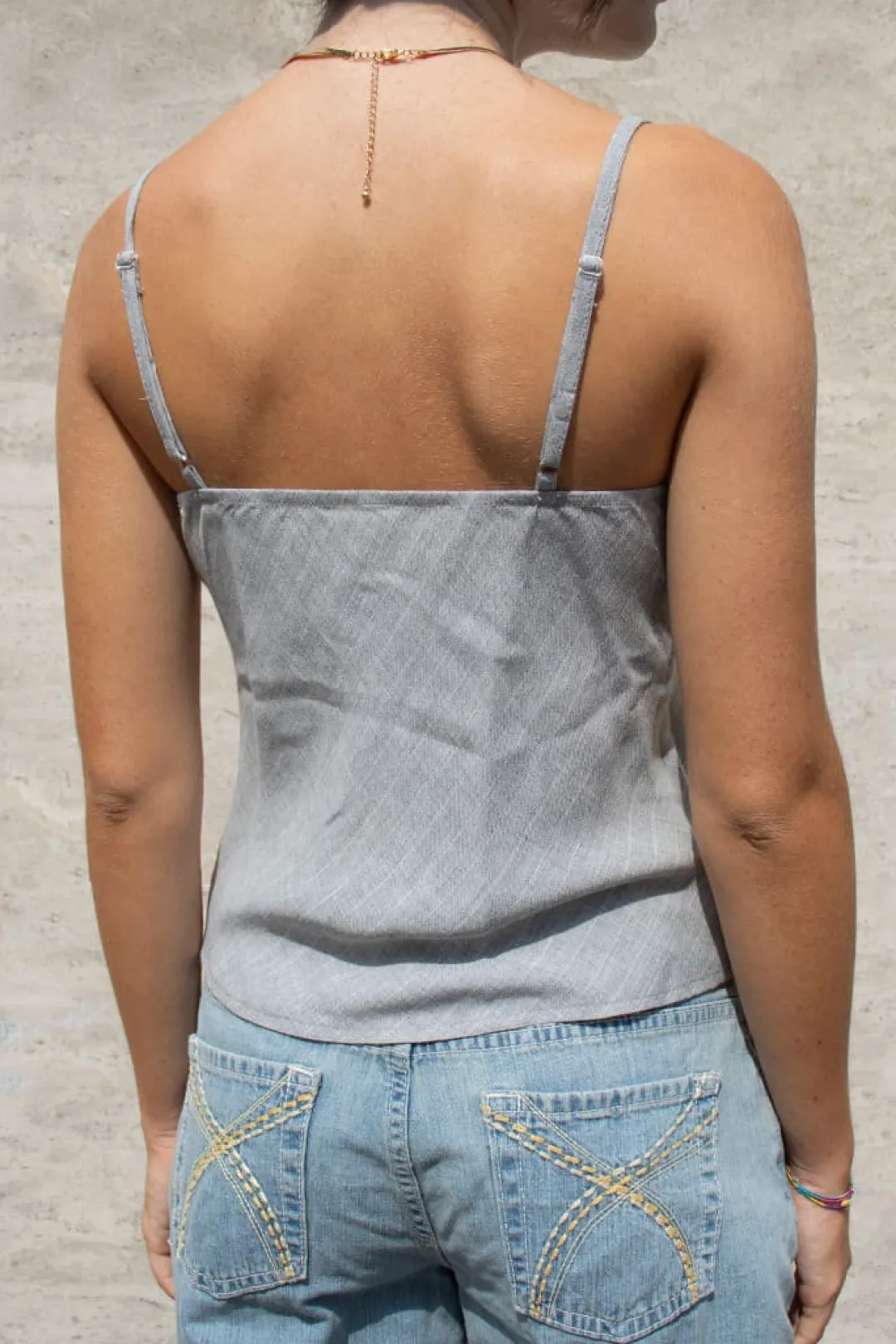 Subdued Tank top pizzo Multicolor Clearance