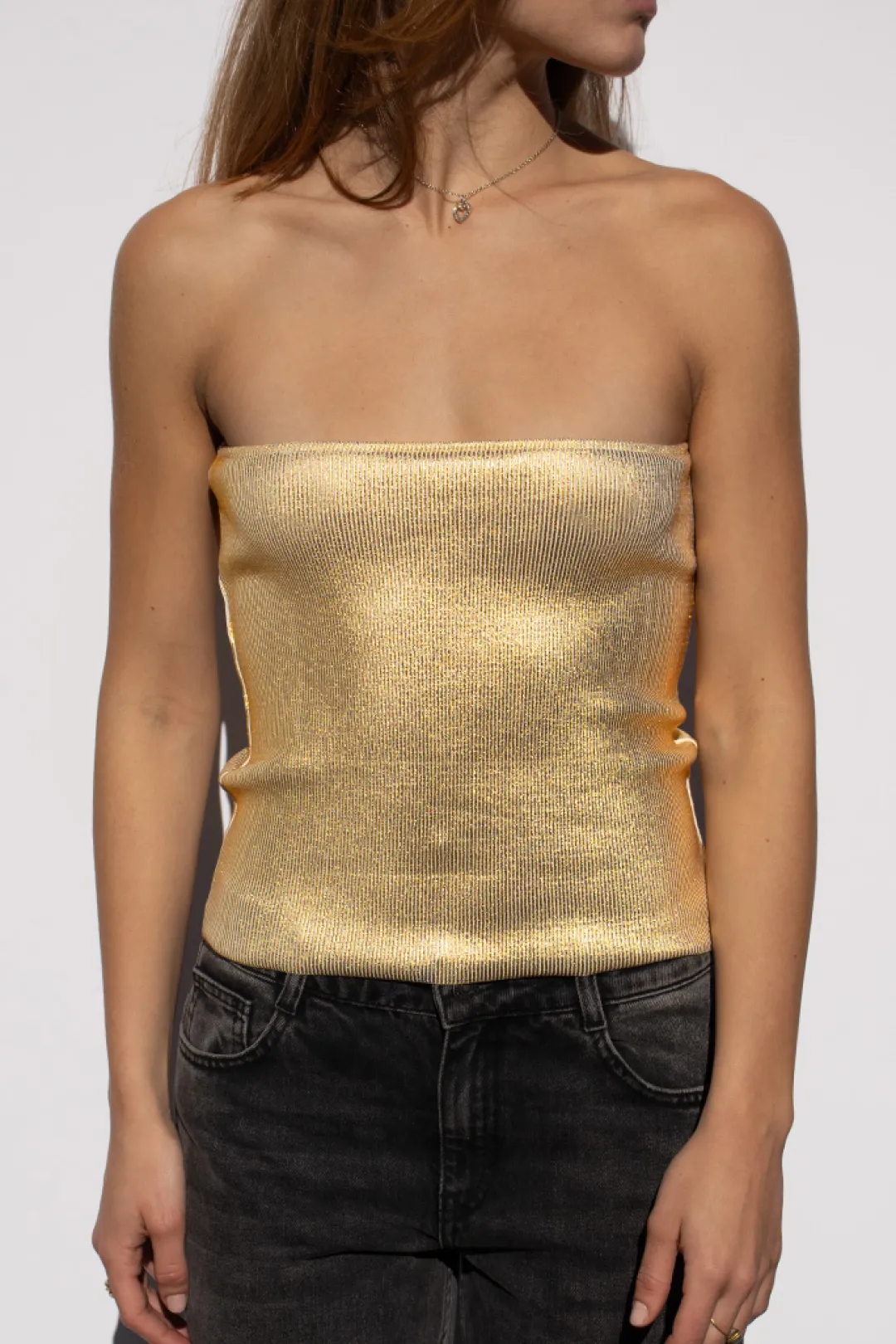 Subdued Top a fascia Multicolor