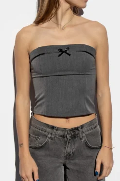 Subdued Top a fascia con fiocchetto Multicolor Sale