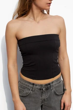 Subdued Top a fascia con lace-up Multicolor Clearance