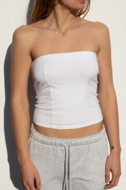 Subdued Top a fascia con lace-up Multicolor Clearance