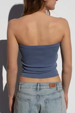 Subdued Top a fascia Fiocco Multicolor New