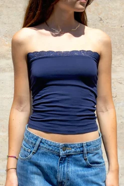Subdued Top a fascia pizzo Multicolor Clearance