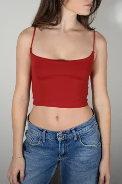 Subdued Top bretelline elasticizzate Multicolor Online