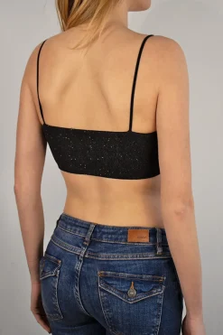 Subdued Top con bretelline in lurex Multicolor New