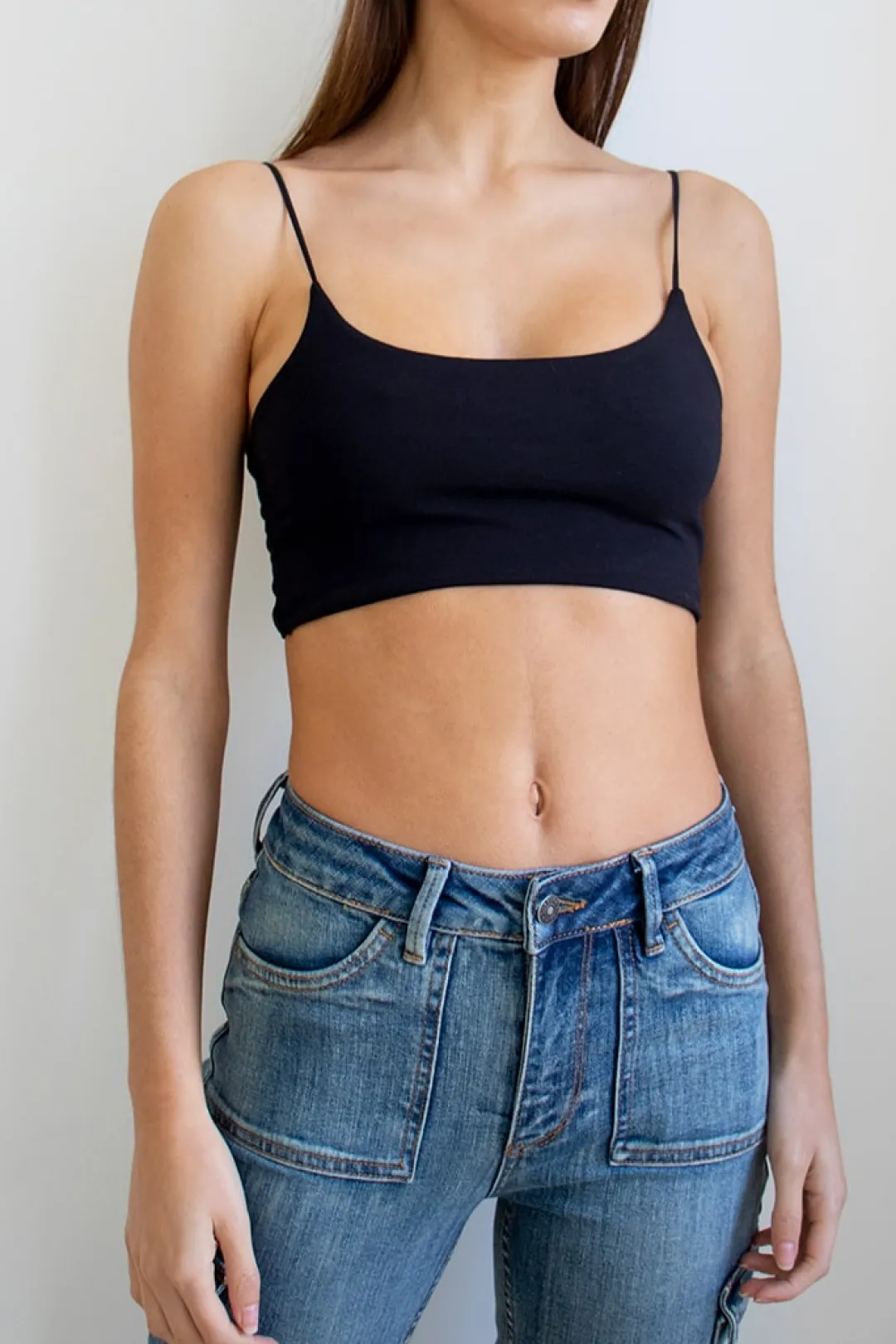 Subdued Top crop con bretelline Multicolor Sale