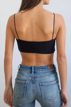 Subdued Top crop con bretelline Multicolor Sale