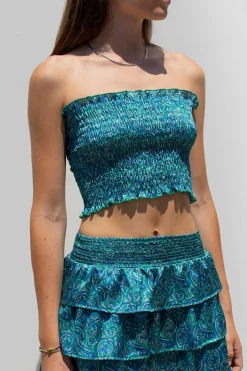 Subdued Top fascia elasticizzato Multicolor Hot
