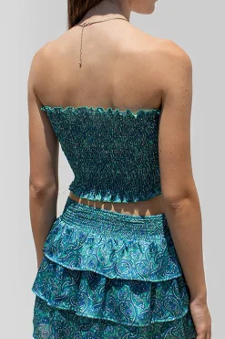 Subdued Top fascia elasticizzato Multicolor Hot