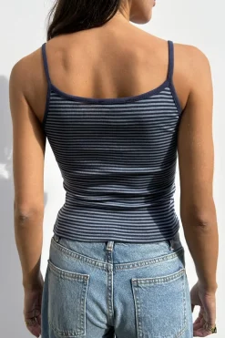 Subdued Top scollo rotondo Multicolor Online