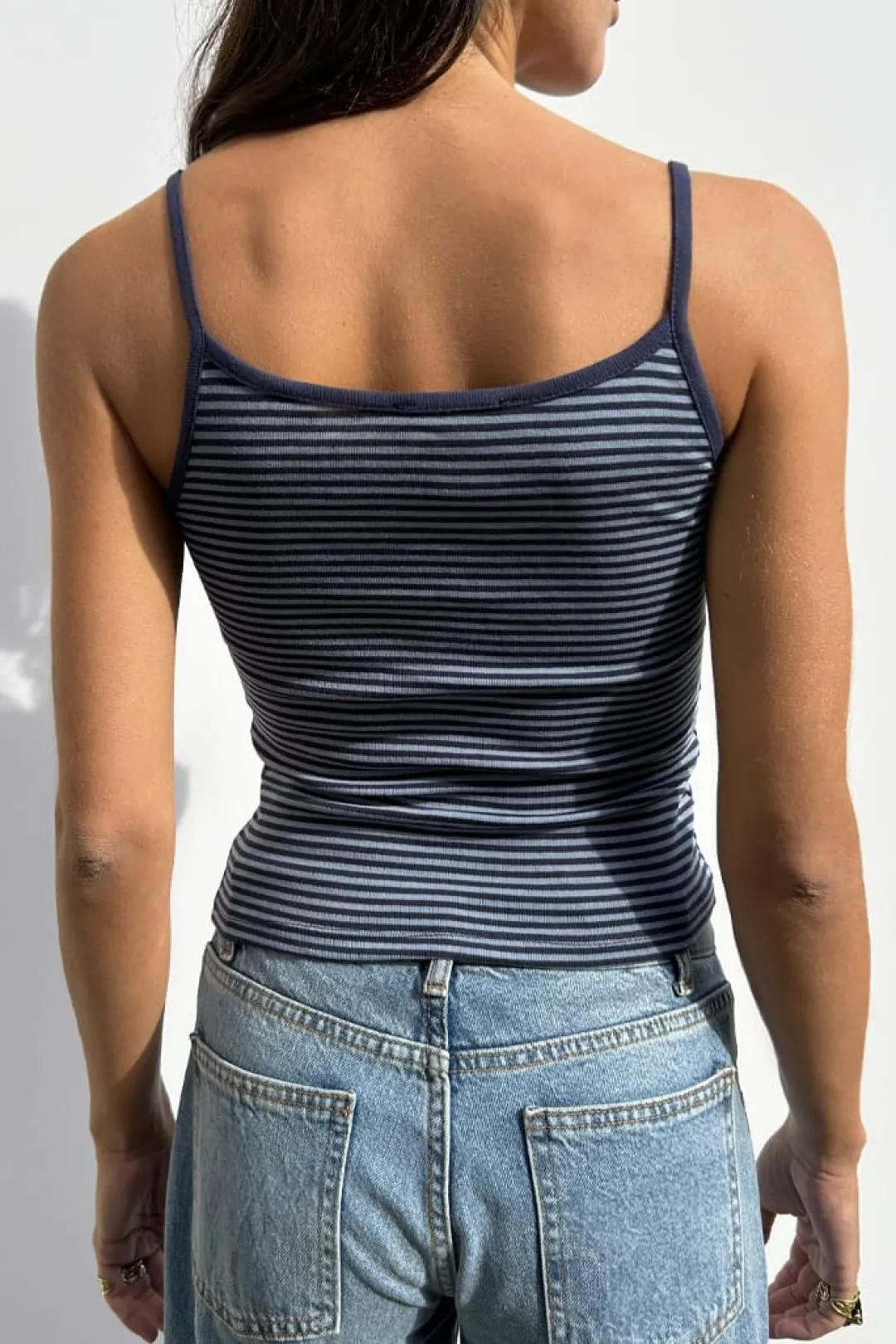 Subdued Top scollo rotondo Multicolor Online