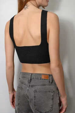 Subdued Top scollo sul retro Multicolor Discount