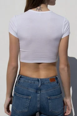 Subdued T-shirt crop girocollo Multicolor Online