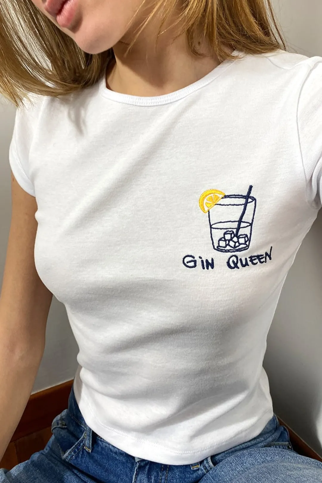 Subdued T-shirt Gin queen Multicolor Clearance
