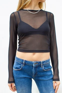 Subdued T-shirt girocollo trasparente Multicolor Clearance