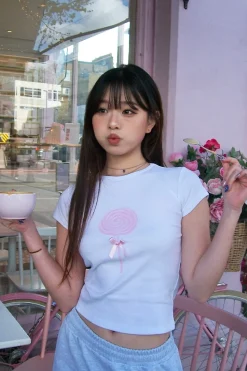 Subdued T-shirt Lollipop Multicolor Online