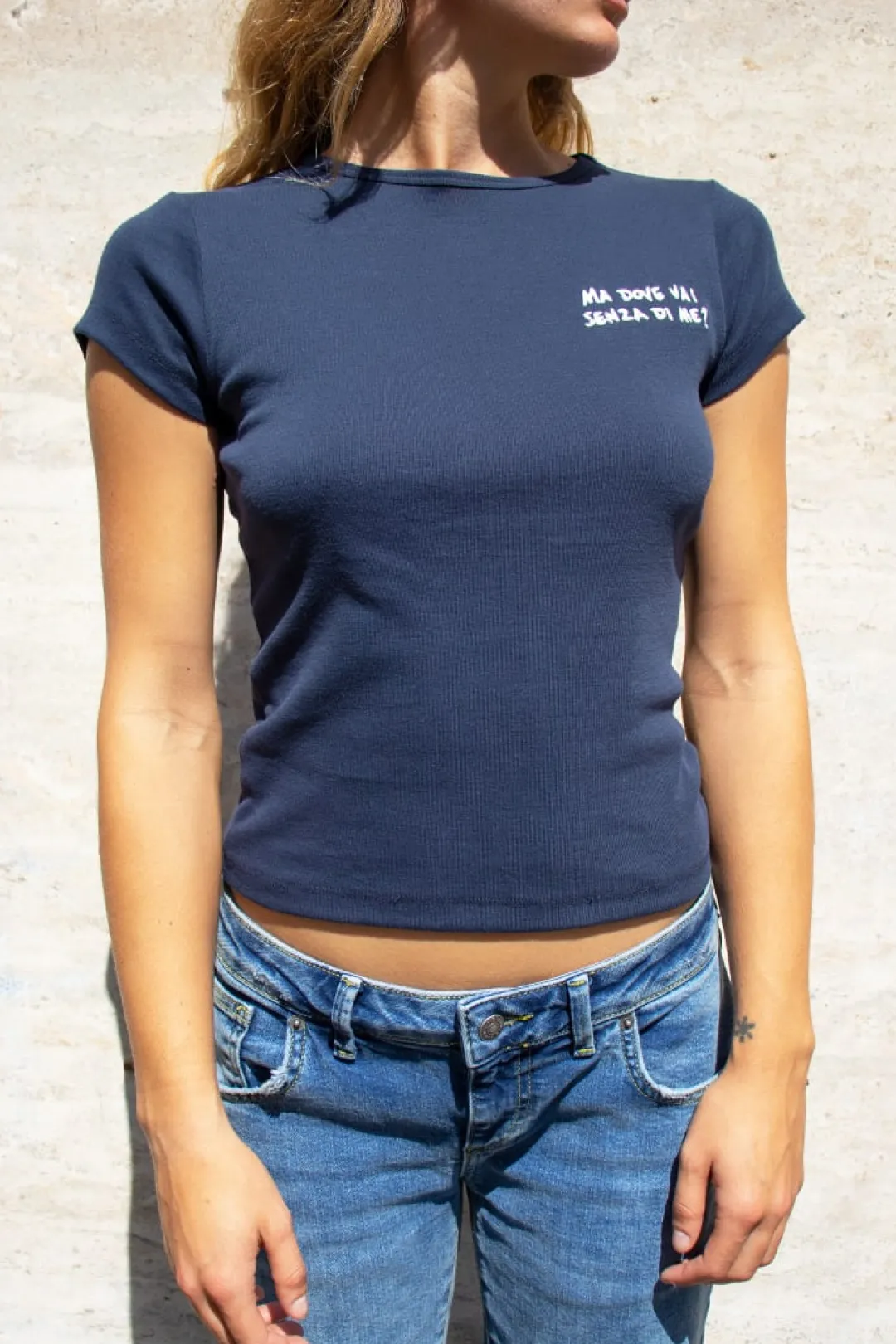 Subdued T-shirt Ma dove vai senza di me Multicolor Online