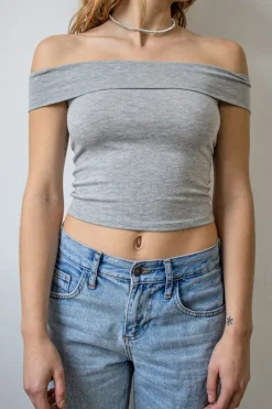 Subdued T-shirt off shoulders Multicolor
