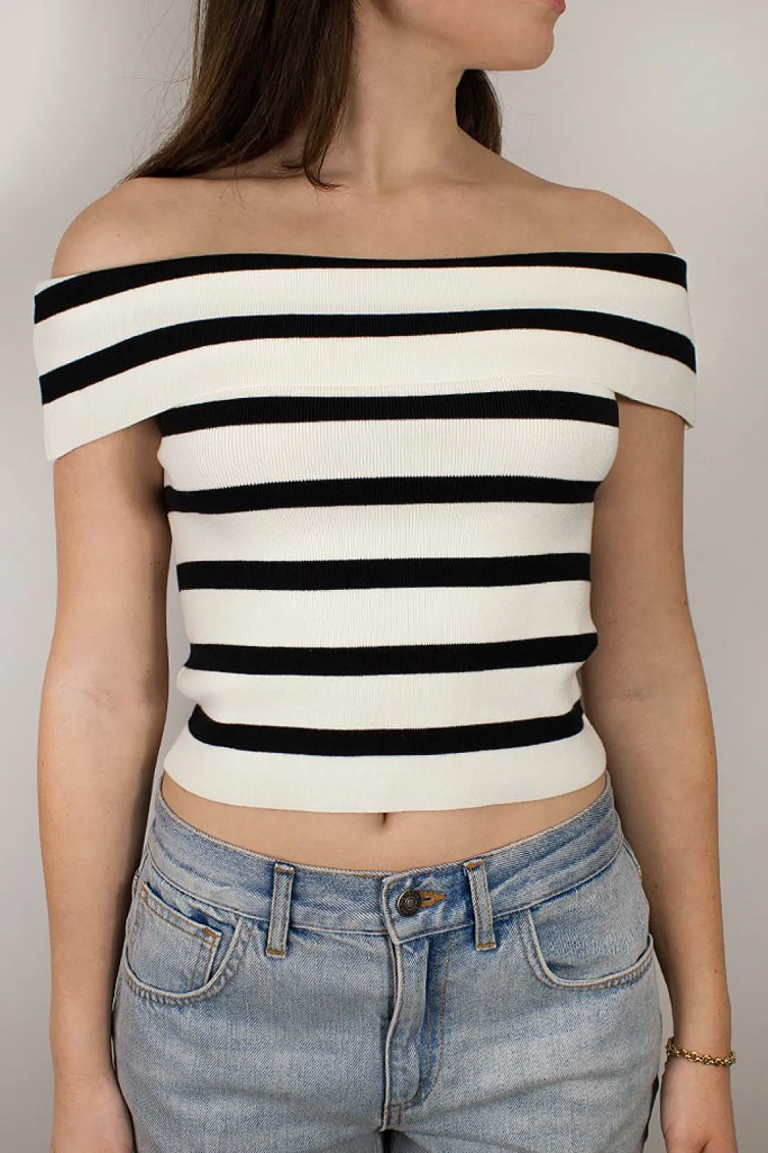 Subdued T-shirt off-shoulders Multicolor Outlet