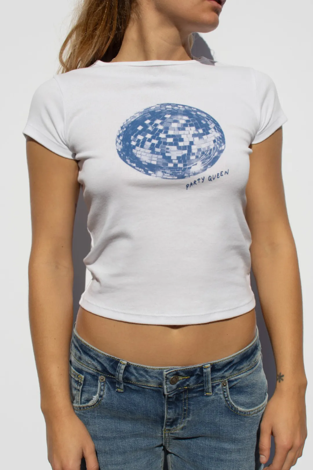 Subdued T-shirt Party Queen Multicolor Sale